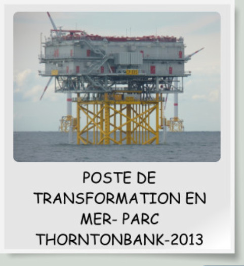 POSTE DE TRANSFORMATION EN MER- PARC THORNTONBANK-2013